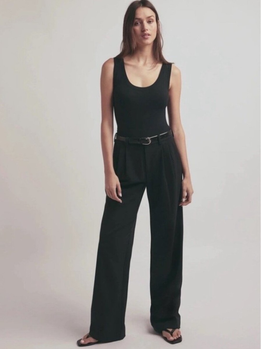 Favorite Daughter the favorite pant shortie dress pants trousers in black sz 6 - Picture 2 of 10